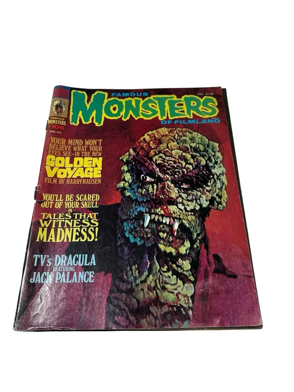 Famous Monsters of Filmland Magazine #106 April 1974 Vampire Circus Demons